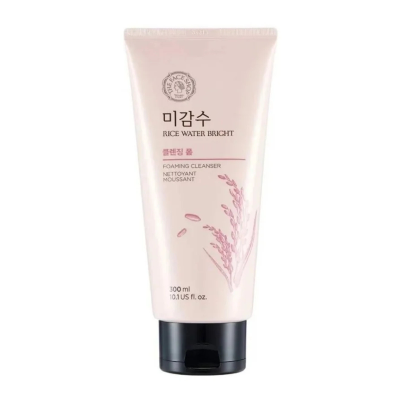 THE FACE SHOP Rice Water Bright Facial Foaming Cleanser