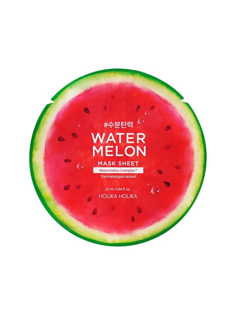 HOLIKA HOLIKA Watermelon Mask Sheet Arbuzowa maseczka w płachcie