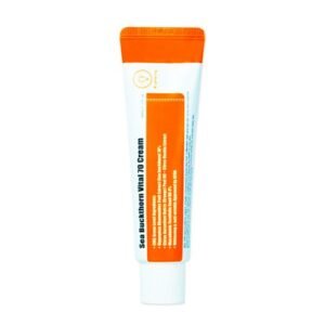 PURITO Sea Buckthorn Vital 70 Cream Rozświetlający krem dla szarej skóry