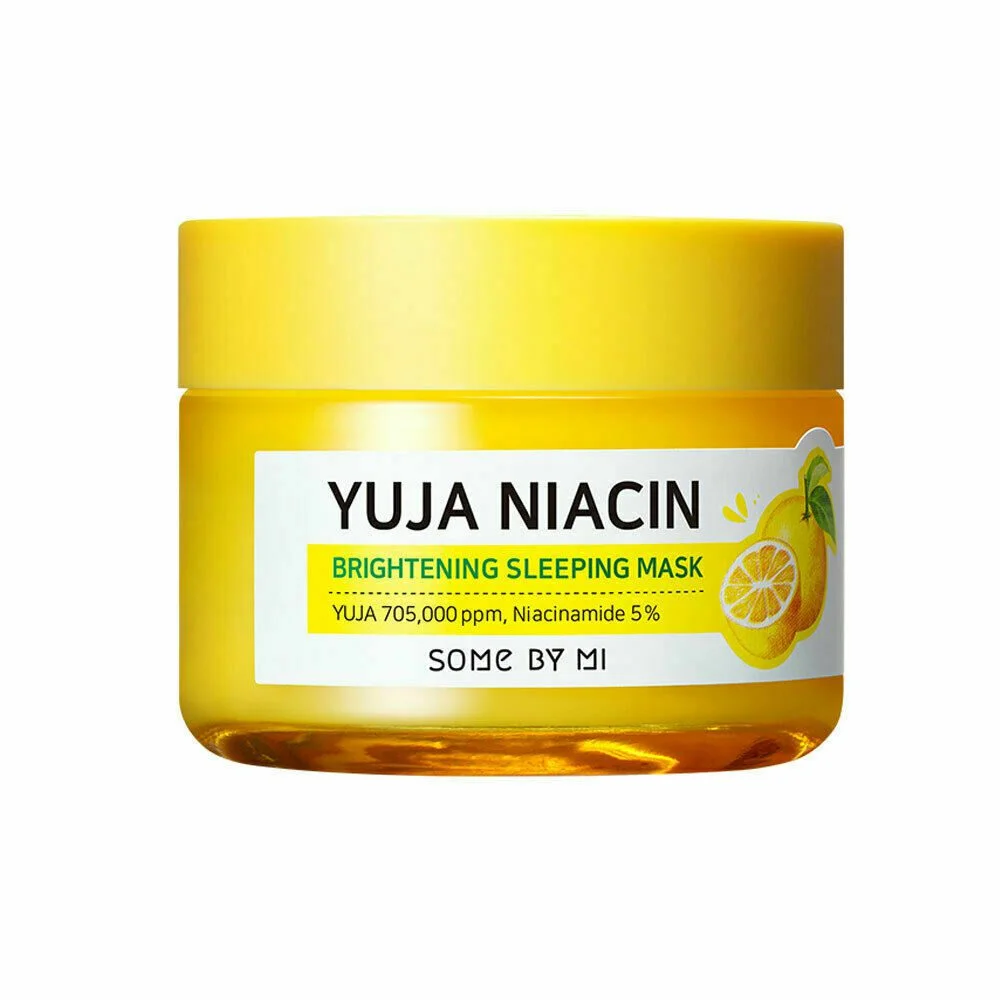 SOME BY MI Yuja Niacin Brightening Sleeping Mask Dwufunkcyjna maseczka całonocna