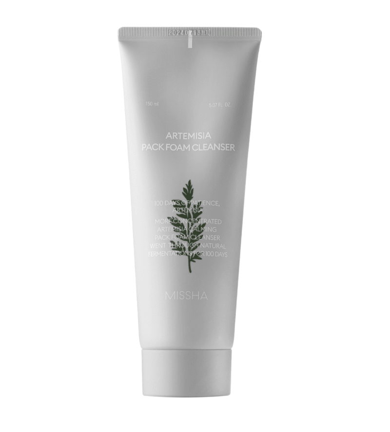 MISSHA Time Revolution Artemisia Pack Foam Cleanser Żel oczyszczający 2 w 1