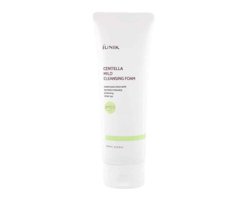 iUNIK Centella Mild Cleansing Foam Oczyszczająca pianka z wąkrotą azjatycją