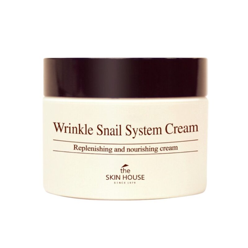 THE SKIN HOUSE Wrinkle Snail System Cream Przeciwzmarszczowy krem do twarzy ze śluzem ślimaka