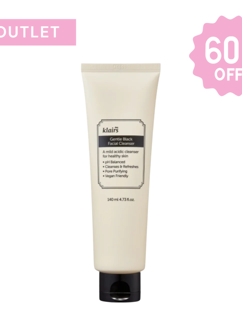 KLAIRS Gentle Black Facial Cleanser OUTLET