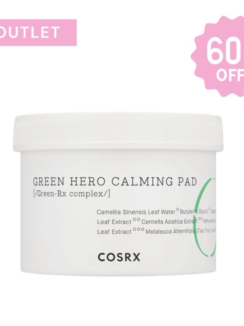 COSRX One Step Green Hero Calming Pad Kojące płatki OUTLET