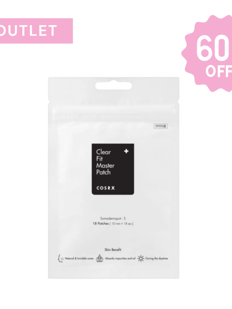COSRX Clear Fit Master Patch Wysuszające plastry na wypryski OUTLET
