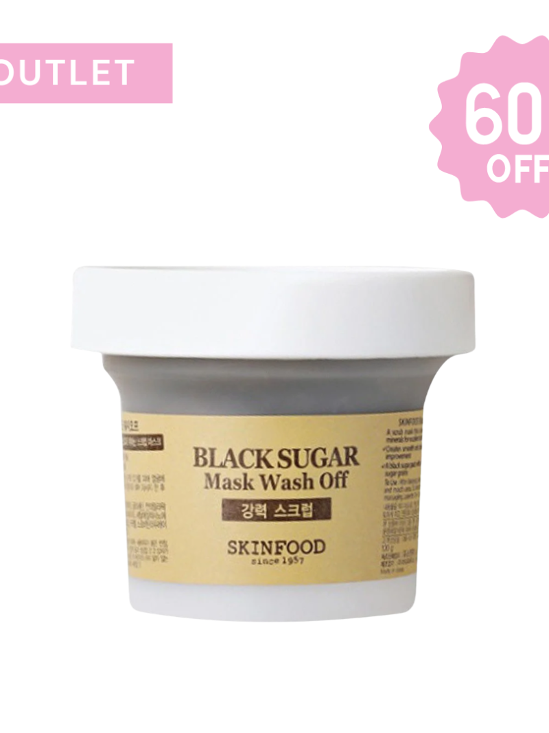 SKINFOOD Black Sugar Mask Złuszczająca maseczka z czarnym cukrem OUTLET