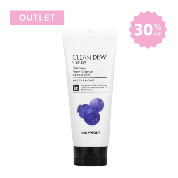 TONY MOLY Clean Dew Blueberry Foam Cleanser Oczyszczająca pianka z jagodami OUTLET