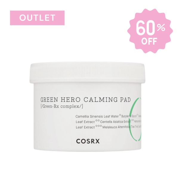 COSRX One Step Green Hero Calming Pad Kojące płatki OUTLET