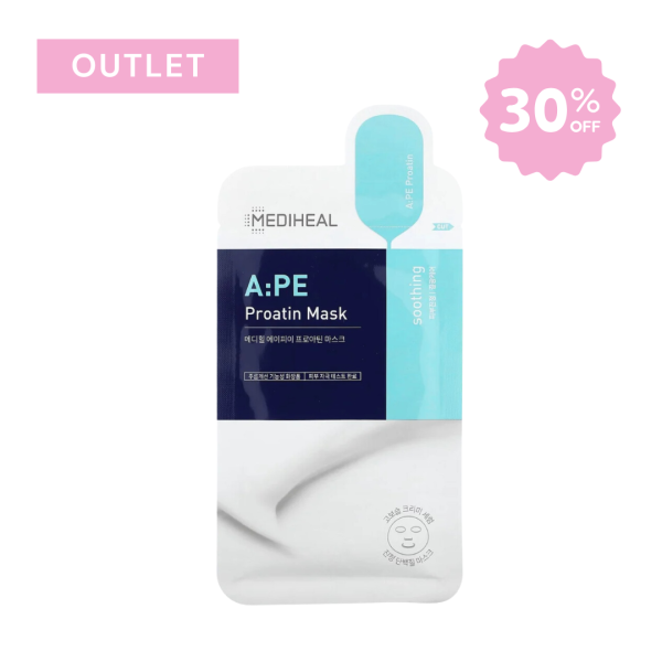 MEDIHEAL A:PE Soothing Proatin Mask Maska w płachcie dla cery wrażliwej OUTLET