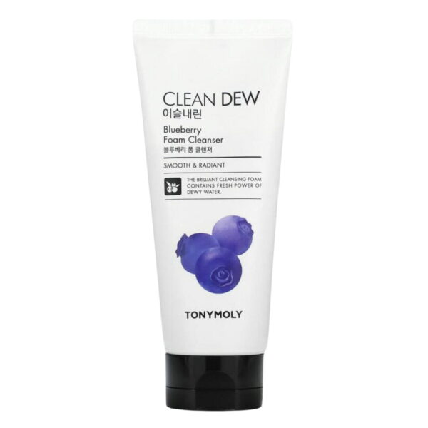 TONY MOLY Clean Dew Blueberry Foam Cleanser Oczyszczająca pianka z jagodami