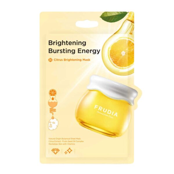 Frudia Citrus Brightening Mask Rozjaśniająca maseczka w płachcie